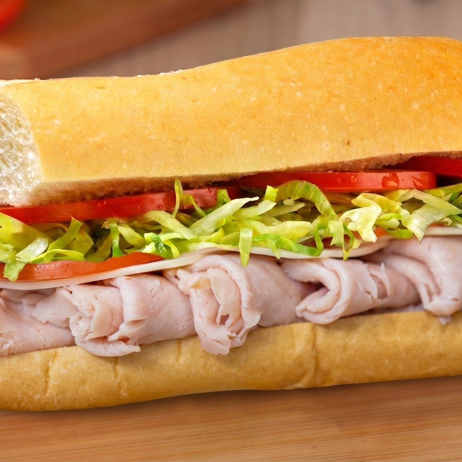 33. Turkey, Pastrami and Swiss Sub.