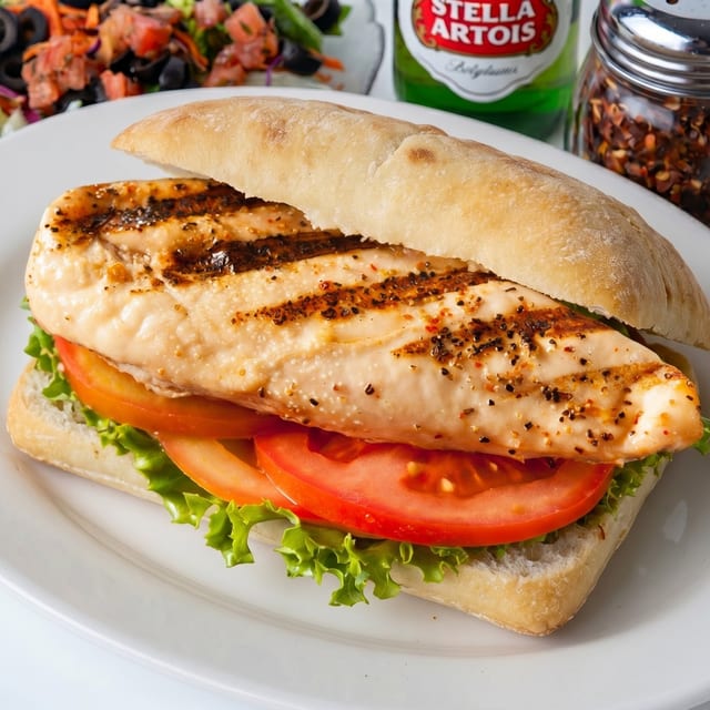 The Calorie Crusher Sandwich.