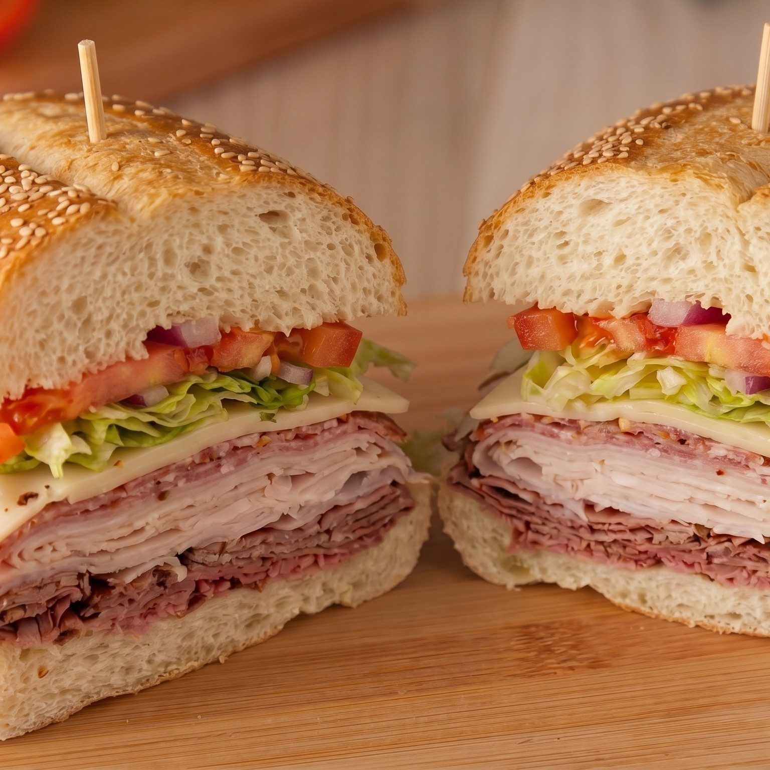 22. Corned Beef and Swiss Sub.
