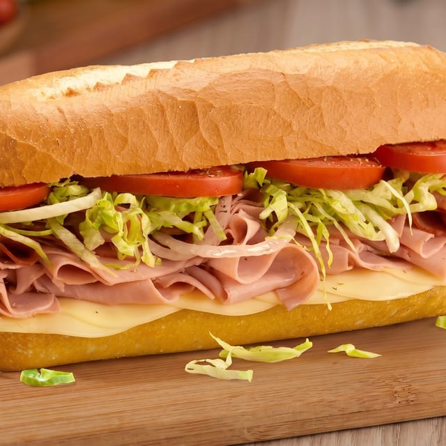 17. Pepperoni, Boiled Ham and Cheese Sub.