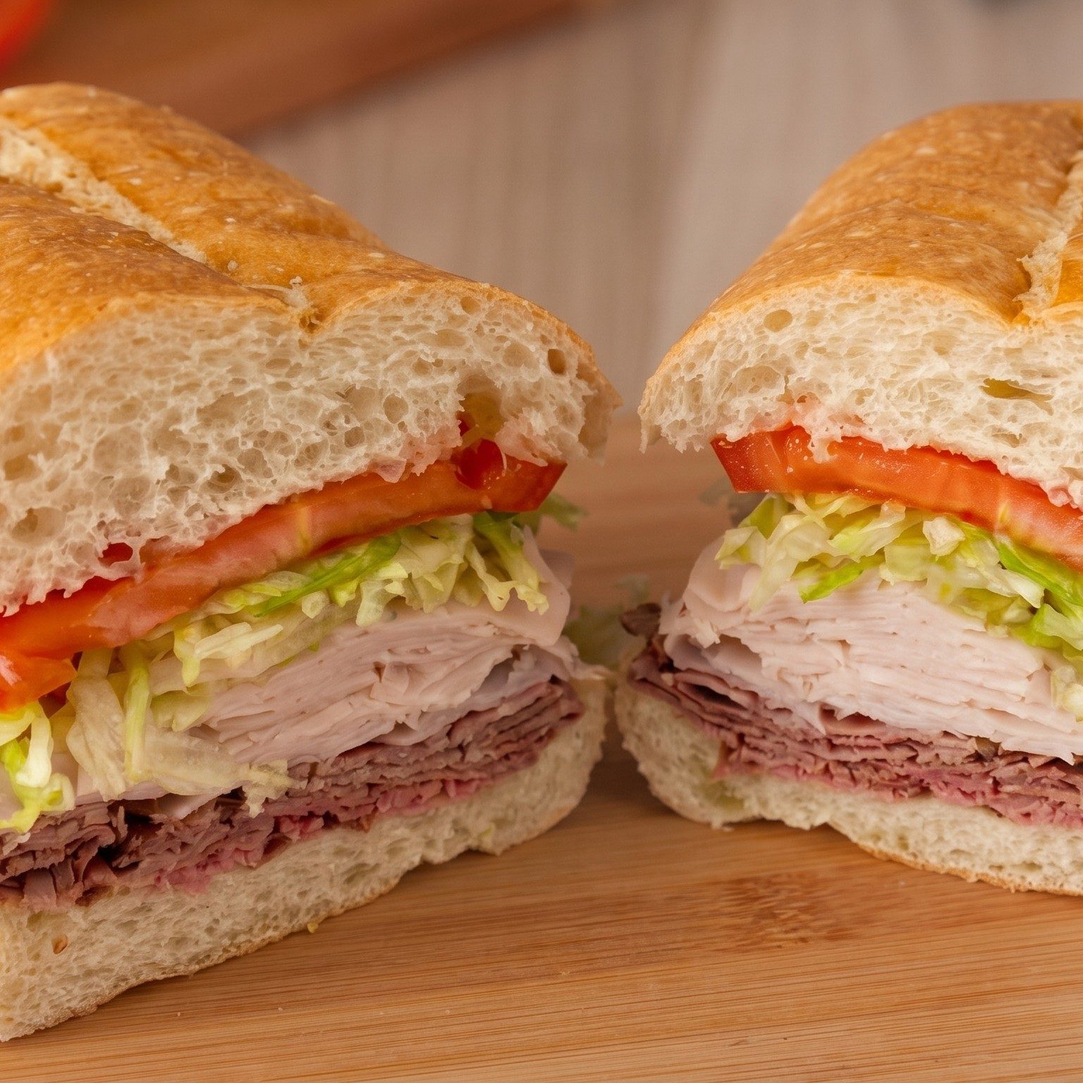 11. Roast Beef and Turkey Sub.