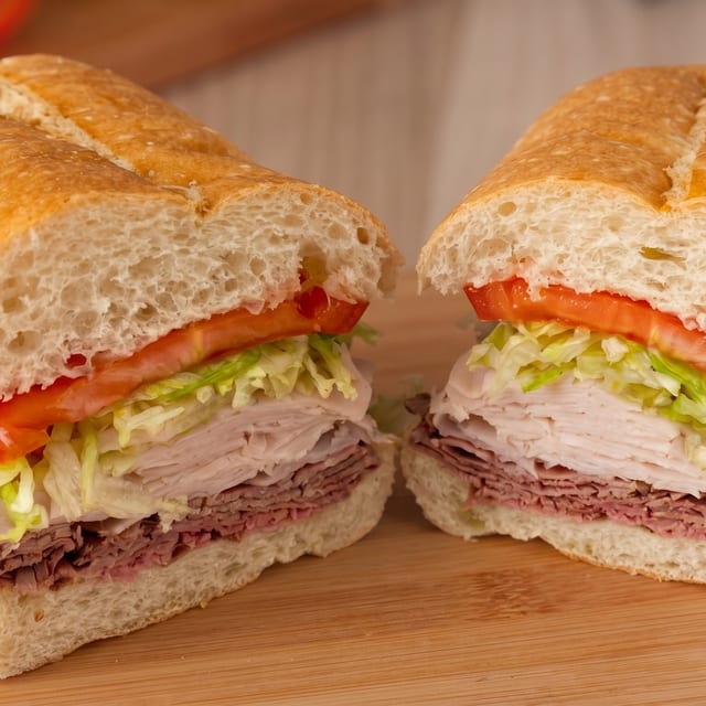11. Roast Beef and Turkey Sub.