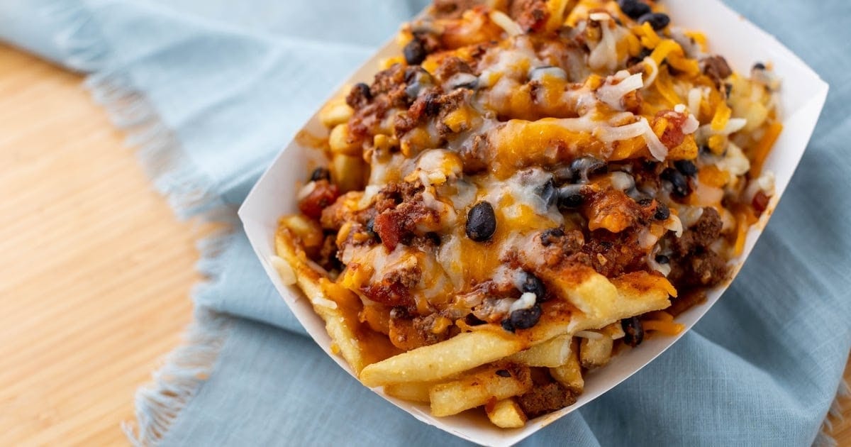 French Fries with Chili and Cheese.