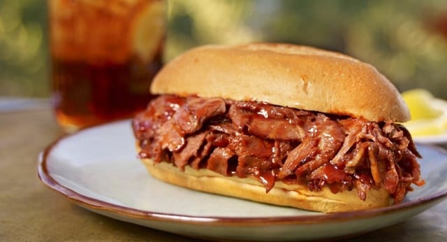 Bar-B-Que Beef Sandwich.