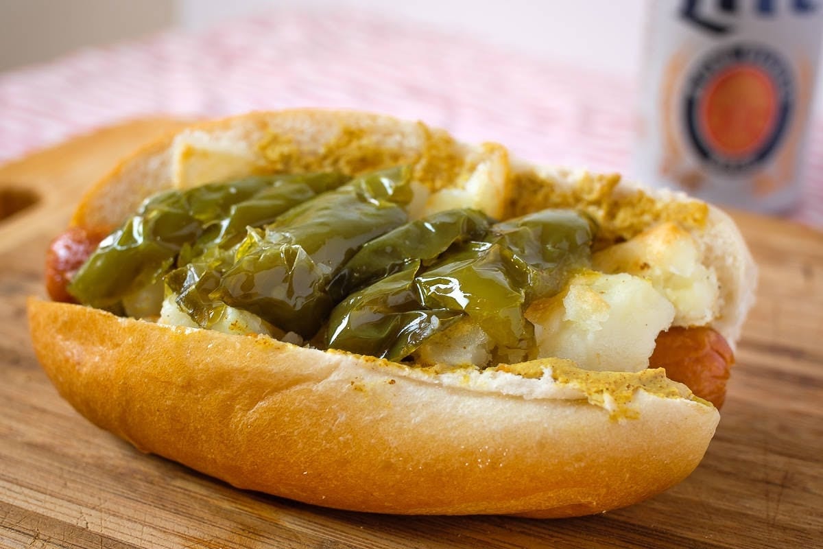Italian Hot Dog.